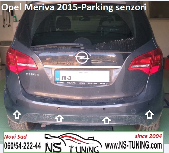 opel meriva 2014 ugradnja parking senzora novi sad ns tuning